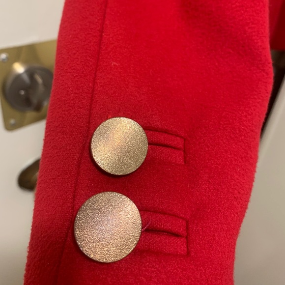Beautiful Red coat Size S - Picture 2 of 6